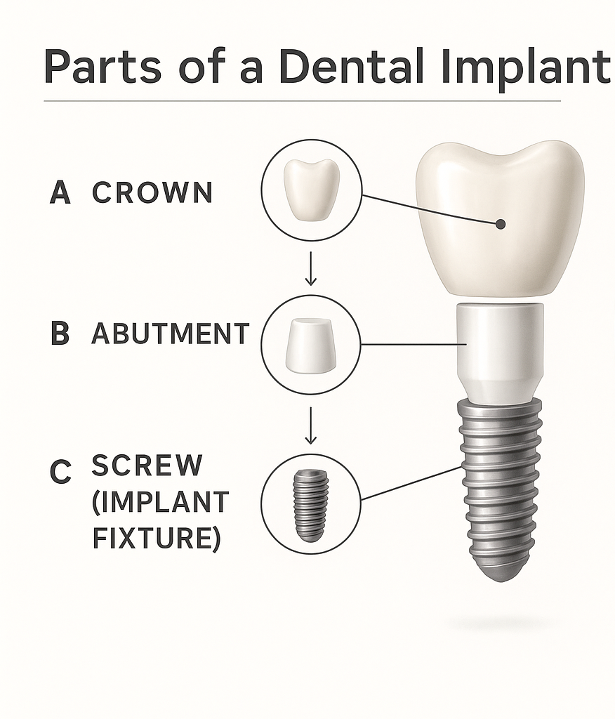 Dental implant components